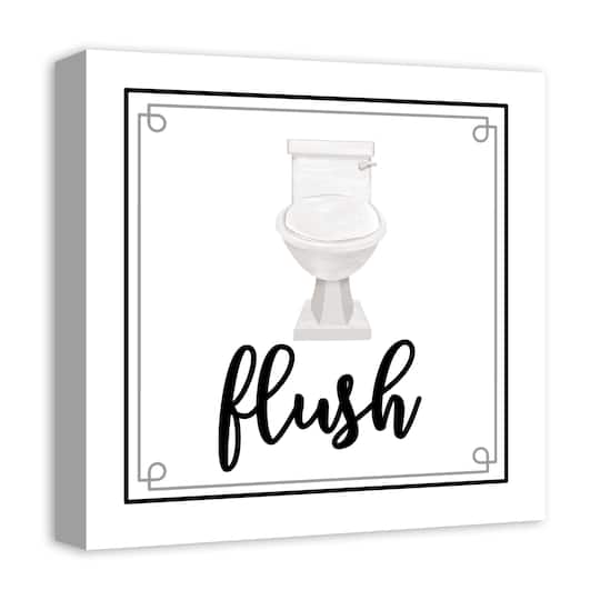 Flush 16" x 16" Canvas Wall Art